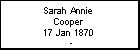 Sarah Annie Cooper