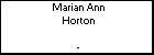 Marian Ann Horton