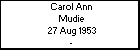 Carol Ann Mudie
