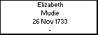 Elizabeth Mudie