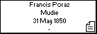 Francis Poraz Mudie