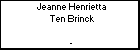 Jeanne Henrietta Ten Brinck