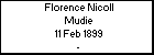 Florence Nicoll Mudie