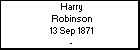 Harry Robinson