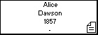 Alice Dawson