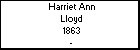 Harriet Ann Lloyd