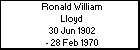 Ronald William Lloyd