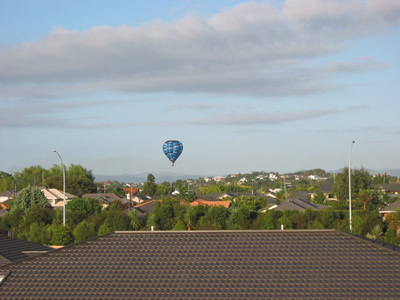 Balloon over Hamilton