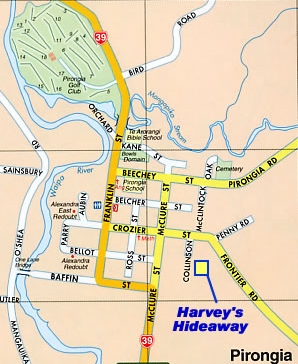 Pirongia Map