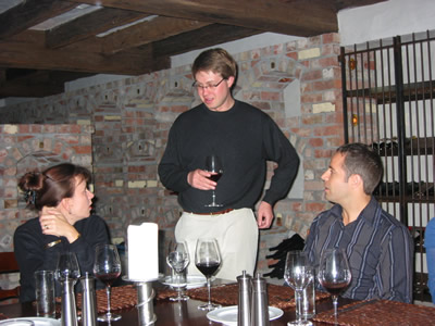 Drinks in the cellar